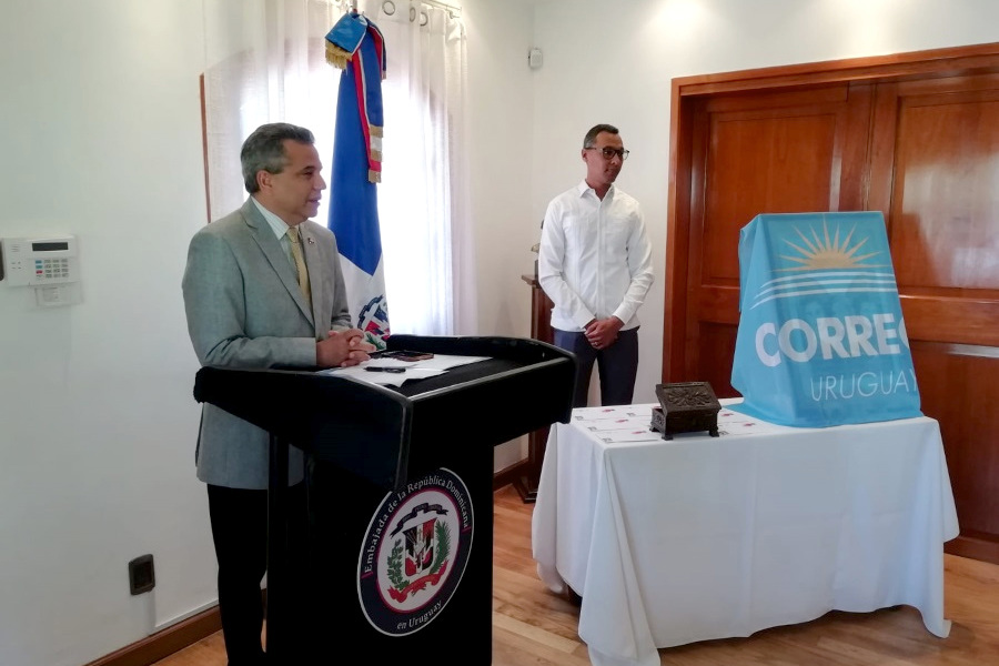Embajador de República Dominicana hace uso de la palabra