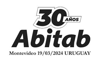 Logo de 30 años de Abitab