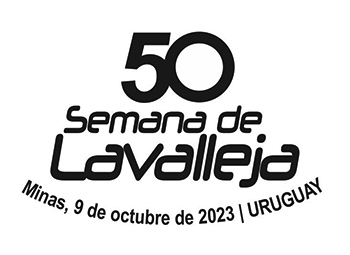 Logo de los 50 años de la Semana de Lavalleja