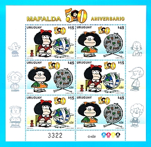 Ilustraciones de Mafalda por Quino