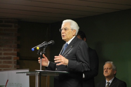 Presidente de la República Italiana, Sr. Sergio Mattarella