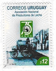 Fotografía de lecheros trabajando