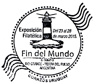 Matasello Especial-exposición filatelica-fin del mundo