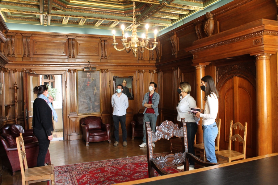 Sala de Protocolo del Palacio de Correos