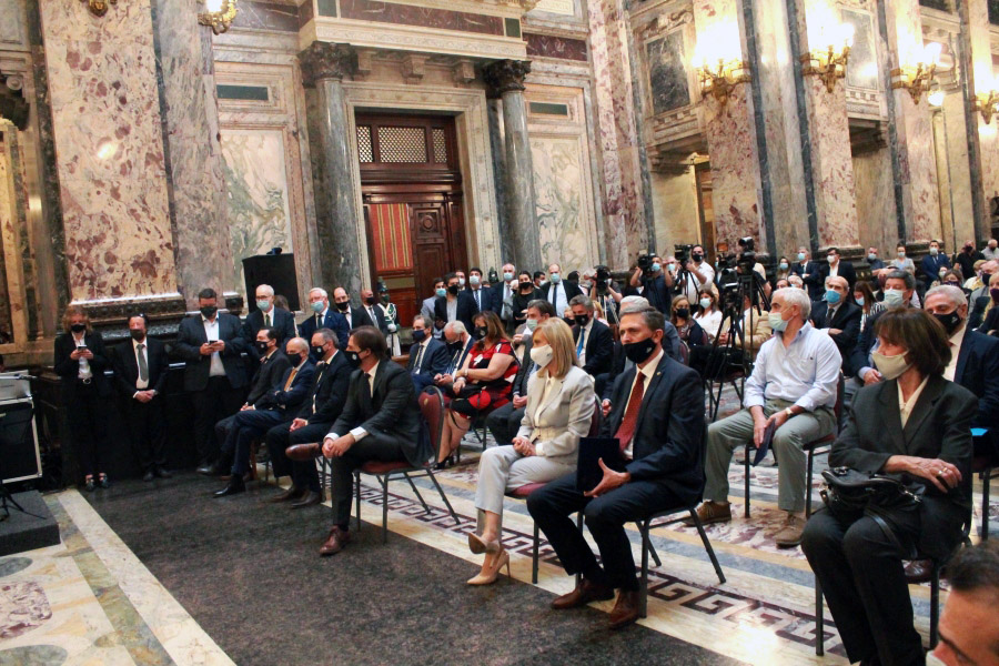 Público presente en el acto