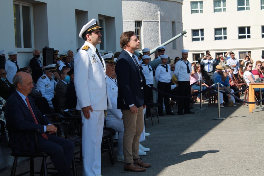 Presidente de la República y Director de la Escuela Naval