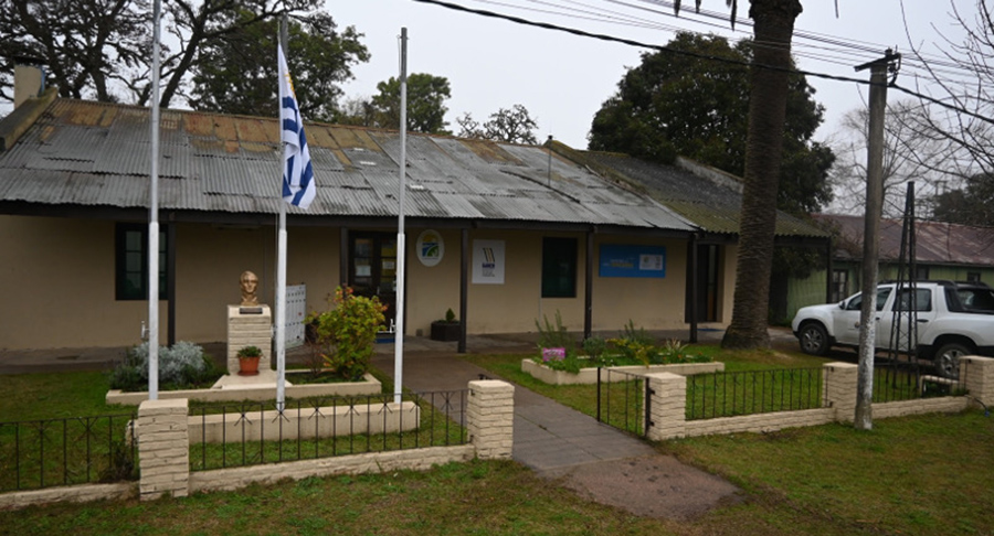 Exterior del local del Centro de Cercanía