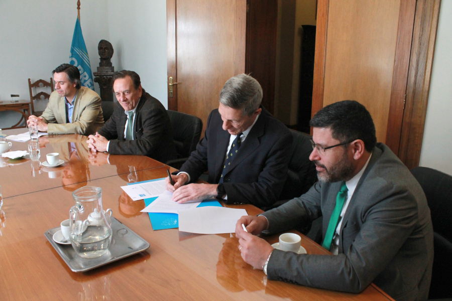 Firma del convenio
