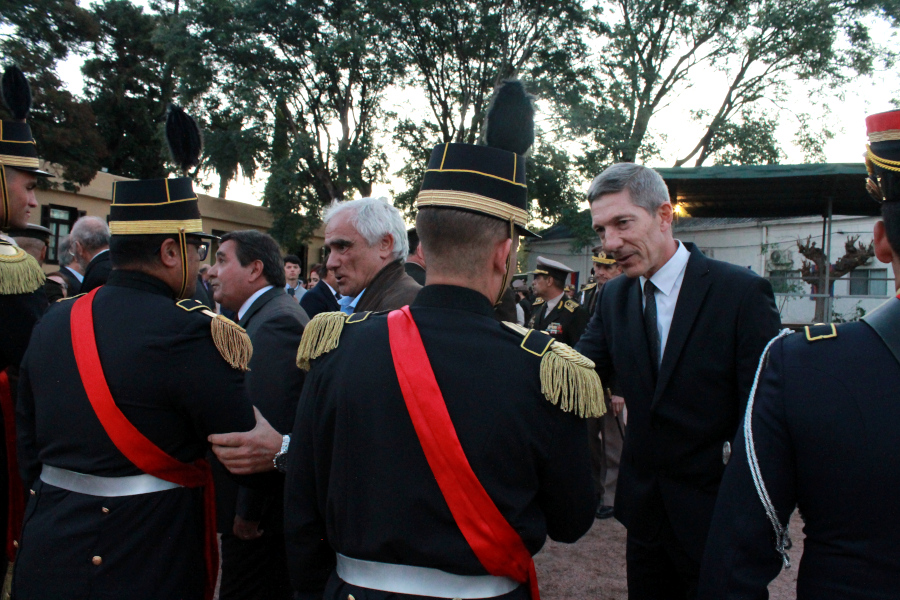 Director y Secretario General de Correo Uruguayo saludan a efectivos de la Unidad