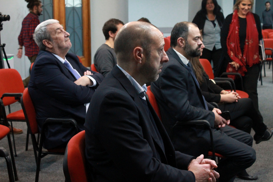 Representantes de Correo Uruguayo presentes en el evento