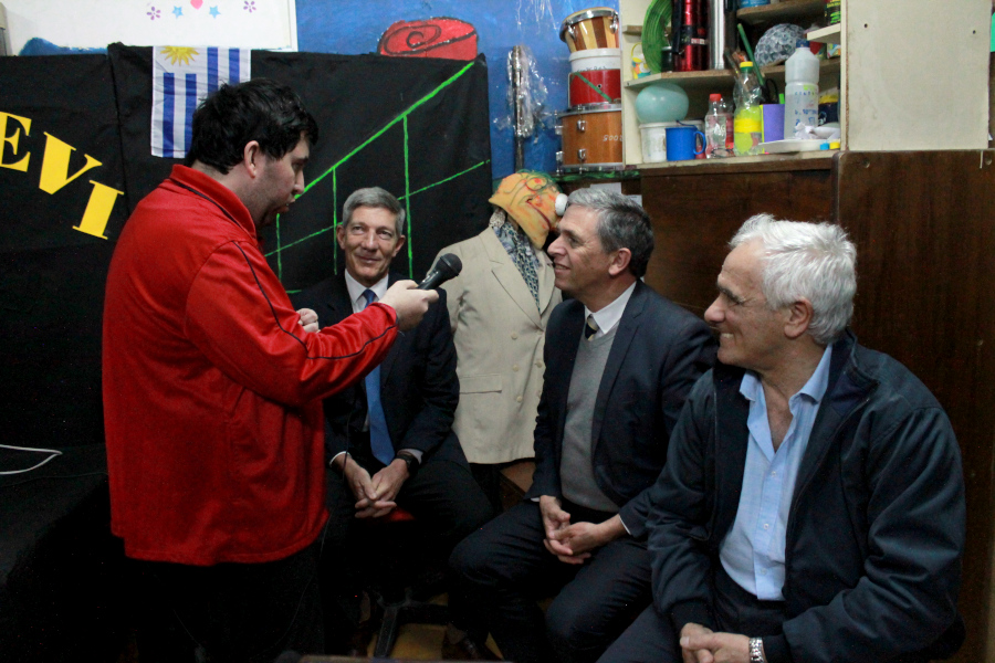 Integrantes del Directorio son entrevistados en el taller de periodismo