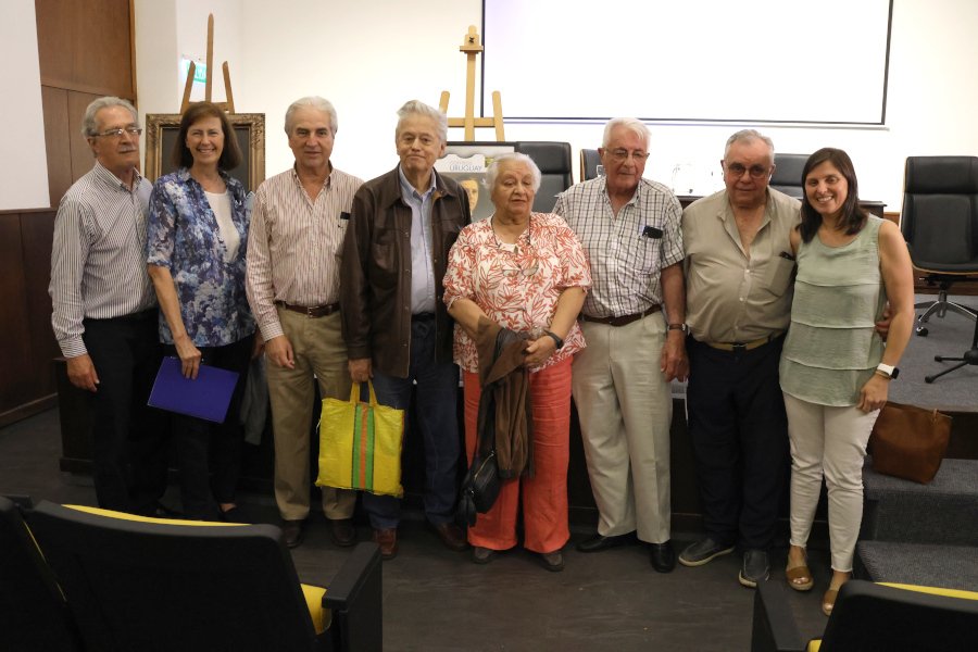 Autoridades, familiares del homenajeado e invitados