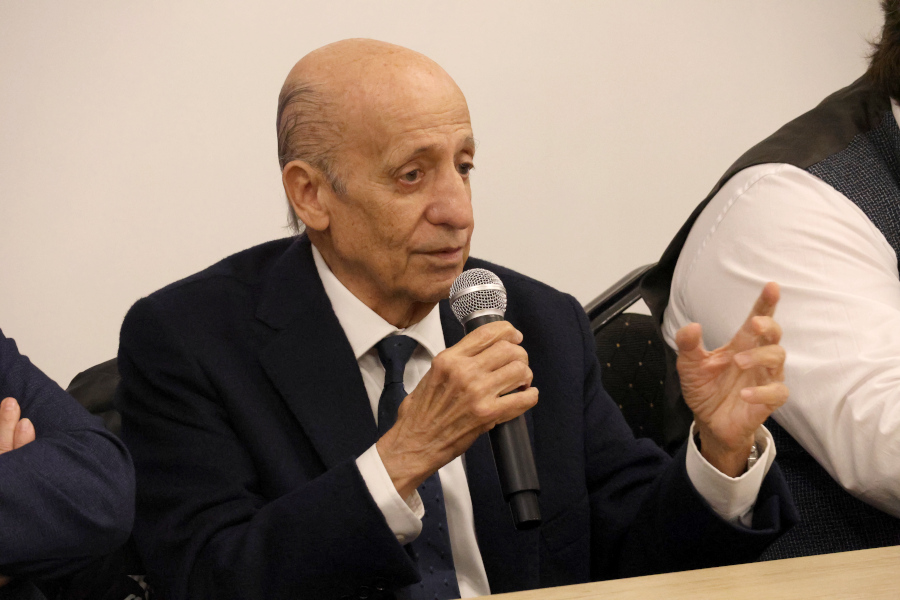 Presidente del Comité Olímpico Uruguayo haciendo uso de la palabra