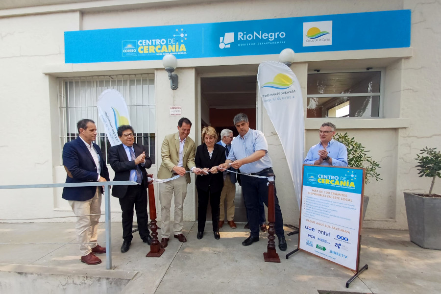 Autoridades inauguran el Centro de Cercanía de Nuevo Berlín
