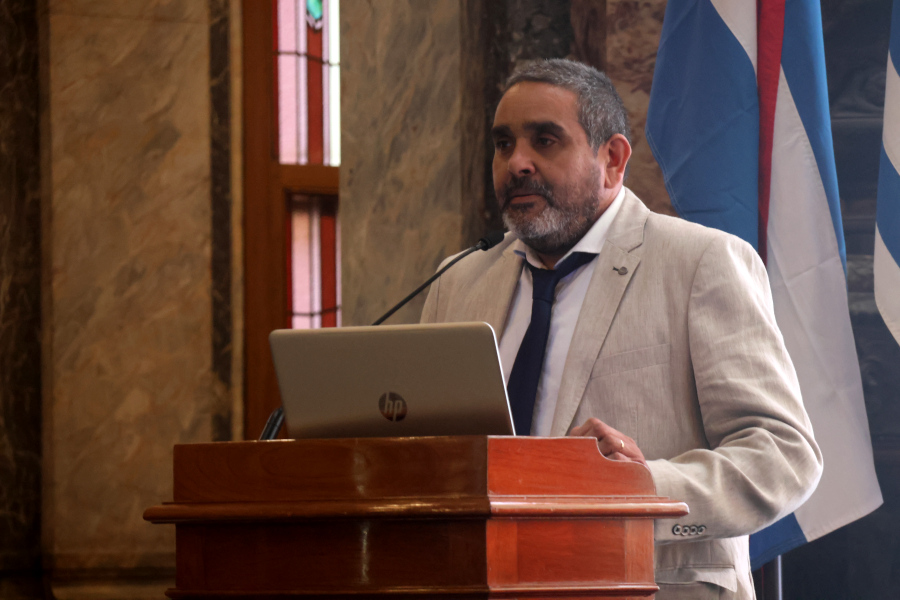 El presidente de Correo Uruguayo, Gabriel Bonfrisco
