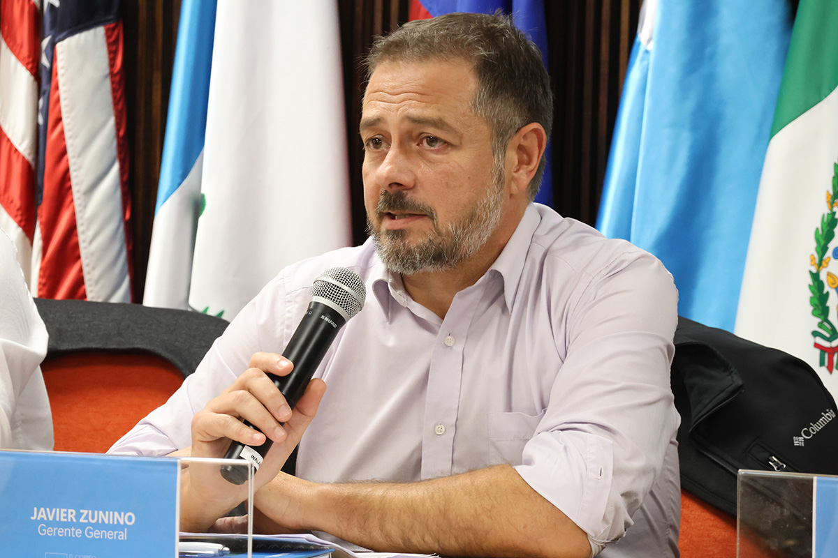 El gerente general de la ANC, Javier Zunino, hizo uso de la palabra