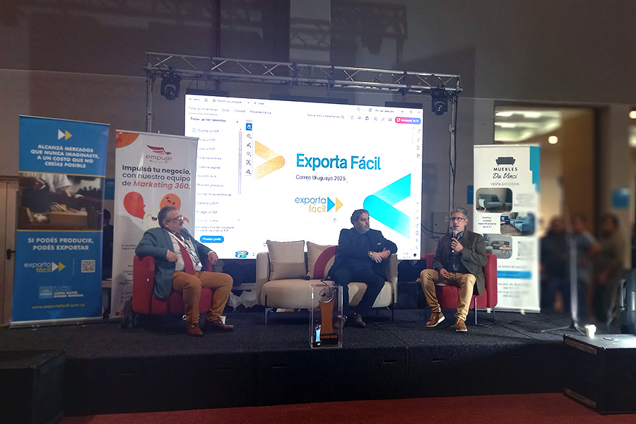 En el marco de la Feria Internacional del Alfajor 2025, celebrada en el Centro de Reuniones y Eventos del Laboratorio Tecnológico del Uruguay (LATU), Correo Uruguayo participó con un taller informativo sobre sus servicios Exporta Fácil y Ahíva Tienda.