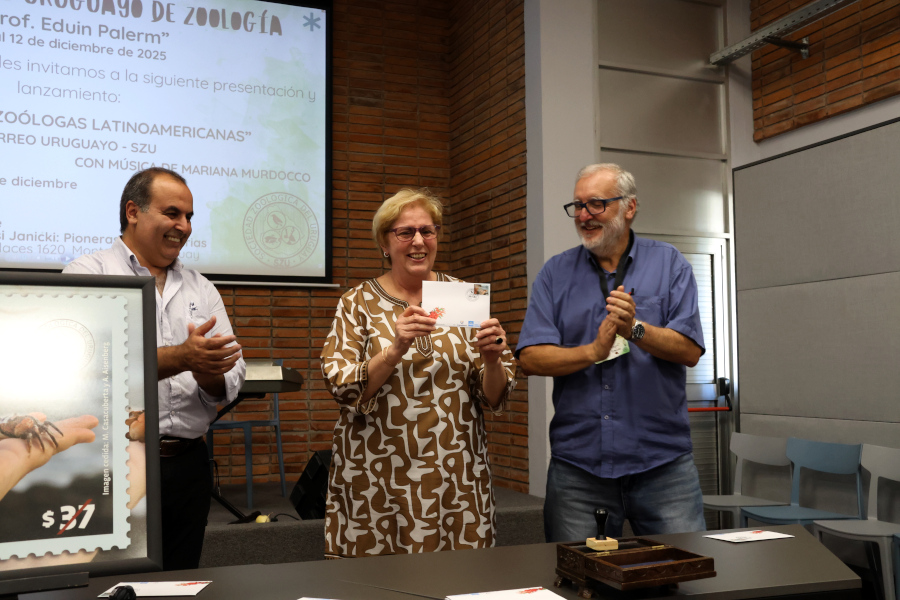 Correo Uruguayo y la Sociedad Zoológica del Uruguay (SZU) realizaron el lanzamiento del sello Mujeres Zoólogas Latinoamericanas, como homenaje a la contribución de la mujer en el avance de la zoología.