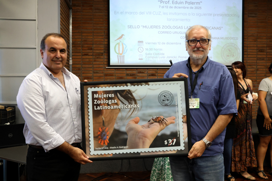 Correo Uruguayo y la Sociedad Zoológica del Uruguay (SZU) realizaron el lanzamiento del sello Mujeres Zoólogas Latinoamericanas, como homenaje a la contribución de la mujer en el avance de la zoología.