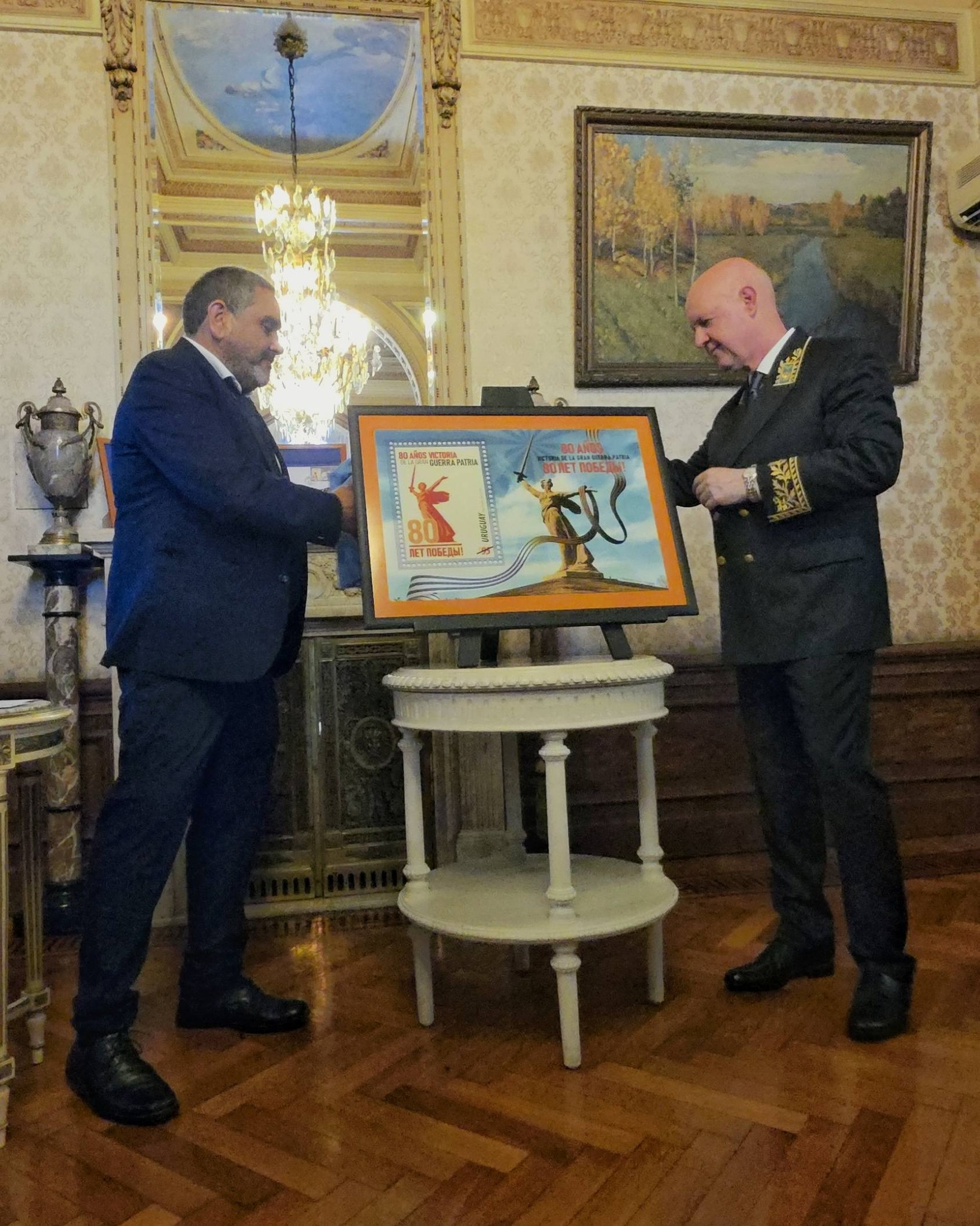 El 11 de enero, en la Embajada de la Federación de Rusia en Uruguay, se vivió un momento cargado de simbolismo e historia.