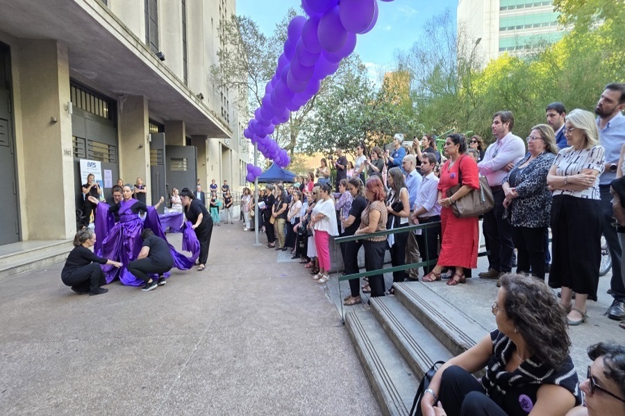 En el marco del Mes de las Mujeres, el Banco de Presión Social (BPS), realizó una actividad con el fin de concientizar sobre los derechos de seguridad social de las mujeres.