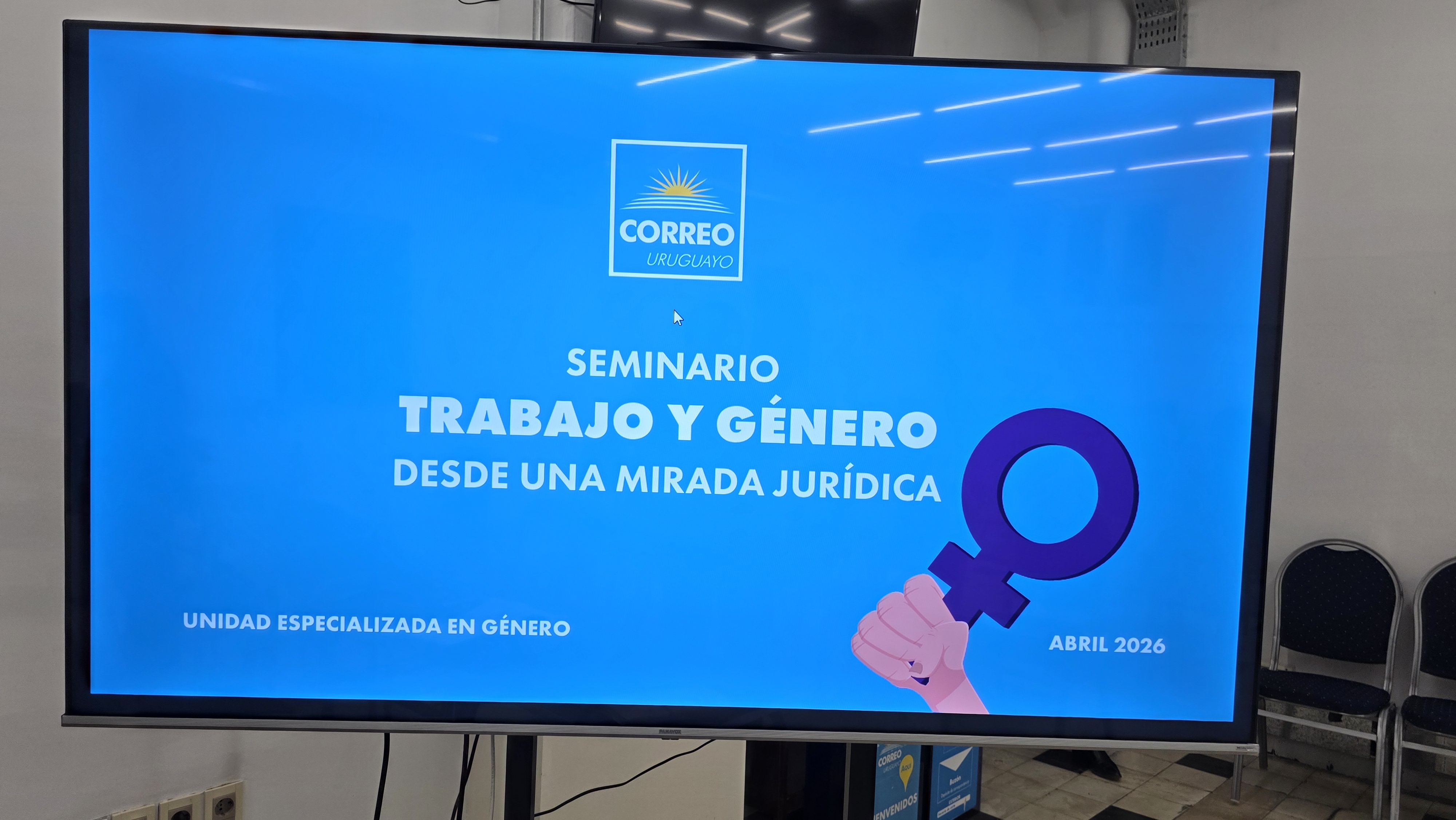 En el marco del compromiso institucional con la igualdad y la construcción de entornos laborales libres de violencia, Correo Uruguayo, a través de la Unidad Especializada en Género, organizó el Seminario “Trabajo y género: desde una mirada jurídica”.