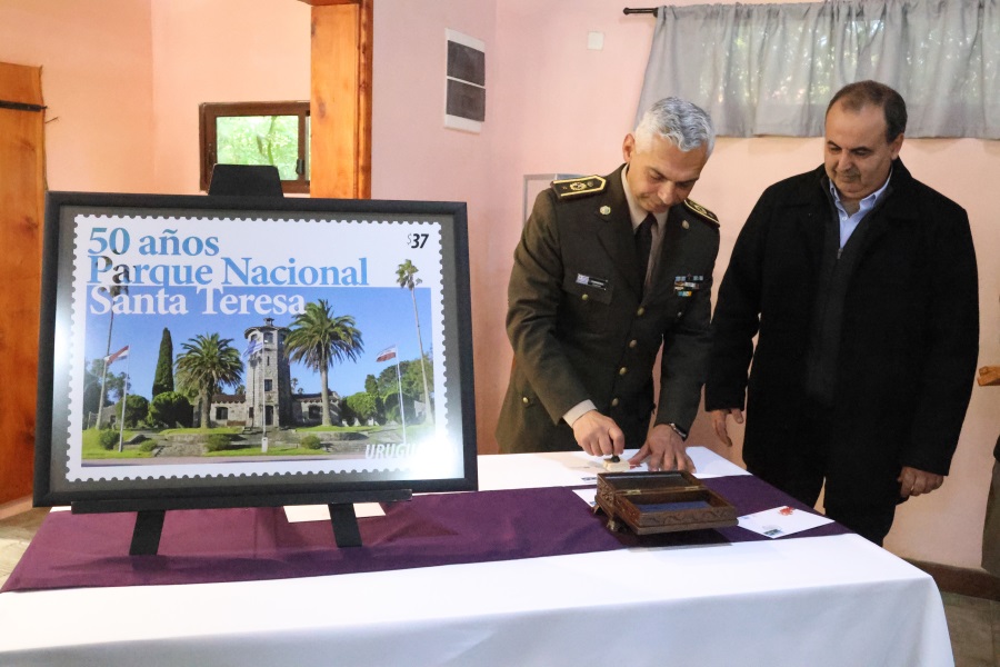 En el departamento de Rocha, Correo Uruguayo realizó el lanzamiento del sello conmemorativo por los 50 años del Parque Nacional Santa Teresa, como reconocimiento a quienes durante medio siglo han contribuido a la conservación de su patrimonio y a su desarrollo como uno de los principales puntos turísticos del país.