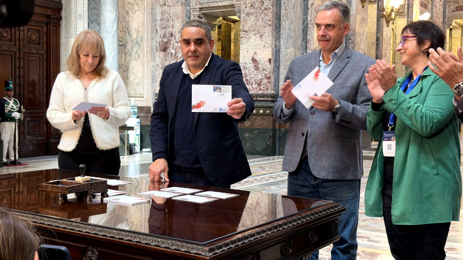 Lanzamiento de la serie de sellos conmemorativos por los 20 años de la Ley de Trabajo Doméstico en Uruguay