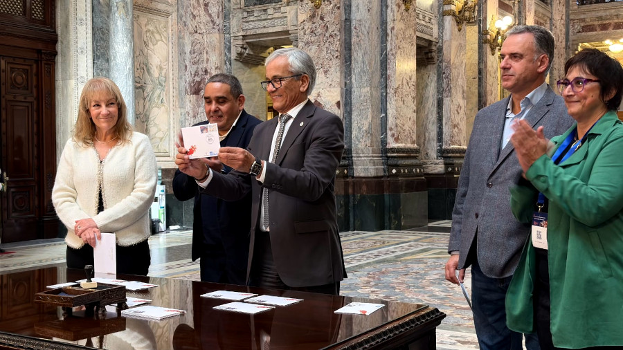 Lanzamiento de la serie de sellos conmemorativos por los 20 años de la Ley de Trabajo Doméstico en Uruguay