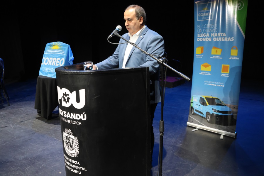 En el marco de las celebraciones por los 150 Años del Teatro Florencio Sánchez de Paysandú, Correo Uruguayo realizó el lanzamiento de un sello conmemorativo por dicho aniversario.