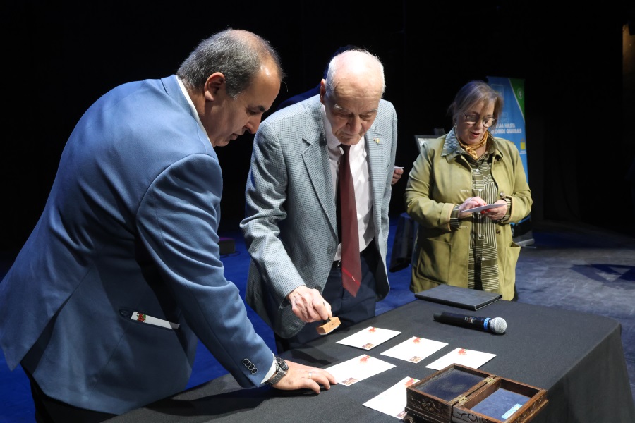 En el marco de las celebraciones por los 150 Años del Teatro Florencio Sánchez de Paysandú, Correo Uruguayo realizó el lanzamiento de un sello conmemorativo por dicho aniversario.