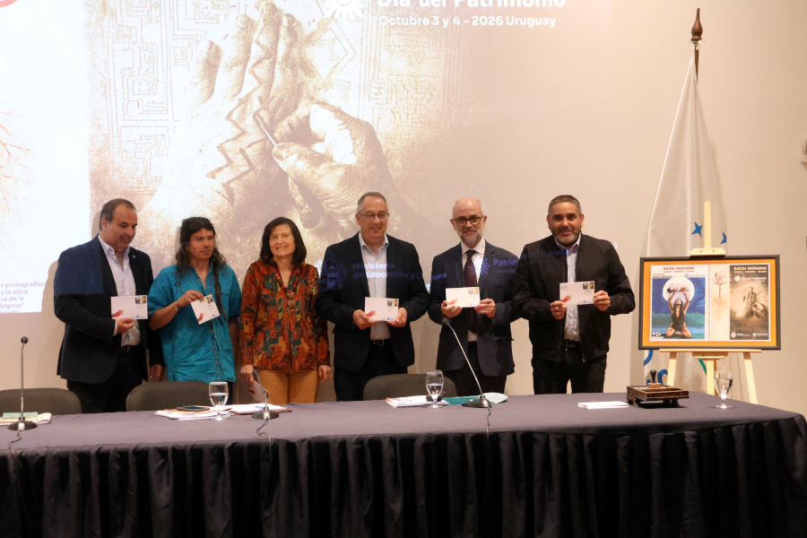 En el marco del lanzamiento del Día del Patrimonio 2026, que este año se realizará el sábado 3 y el domingo 4 de octubre, bajo la consigna: «Raíces indígenas: pasado, presente y futuro», Correo Uruguayo presentó un sello conmemorativo en adhesión a esta tradicional celebración.