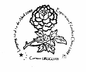 Ilustración de una rosa en líneas negras sobre fondo blanco.