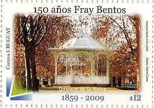 Imagen del denominado Quiosco de la Reina, ubicado en la Plaza Constitución.