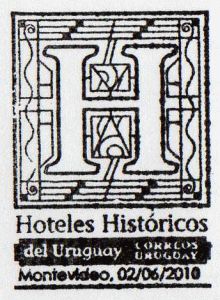 Ilustraciones de Gran Hotel Concordia de Salto y Hotel Colón de Piriápolis