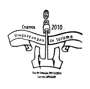 Ilustración de un ancla con la inscripción 