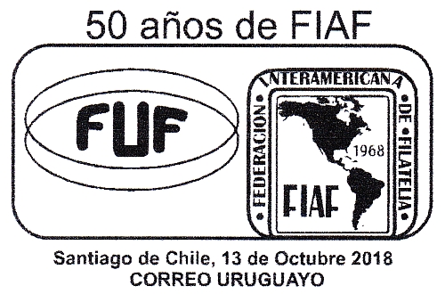 Logo de FUF y FIAF, contorno del continente americano.