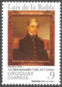 Retrato Don Luis de la Robla - Primer Administrador General de Correos