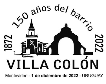 Silueta de iglesia de Villa Colón