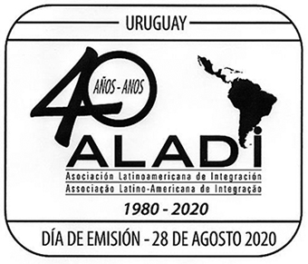 Logo de ALADI - 40 años.