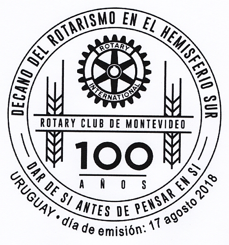 Logo de Rotary y frase 