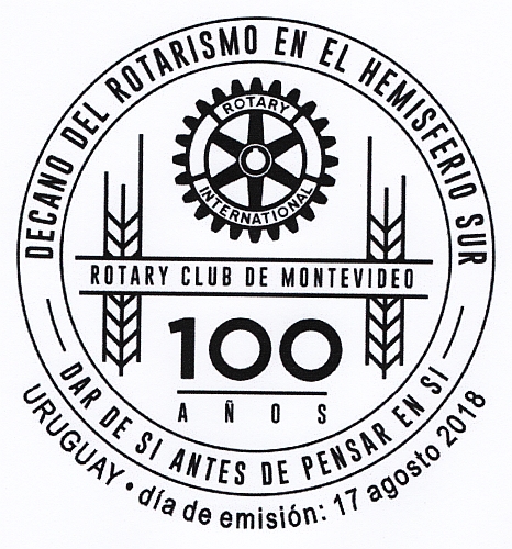 Logo de Rotary y frase 