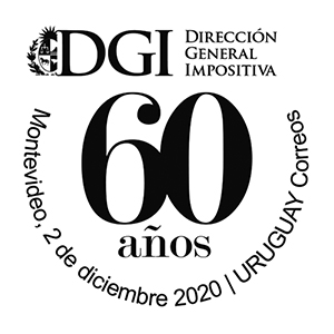 60 años de DGI y Escudo de Uruguay