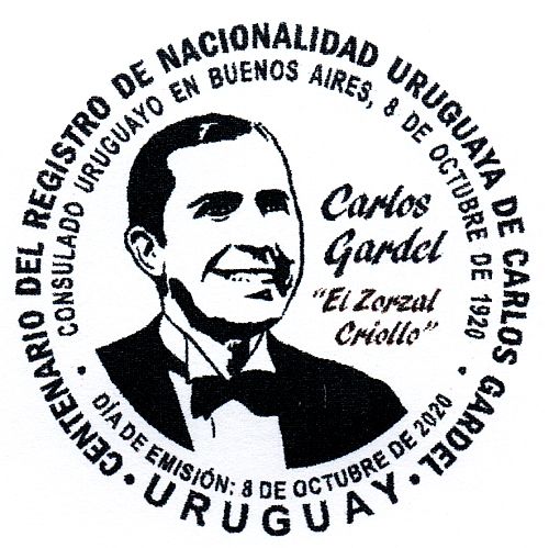 Retrato de Carlos Gardel