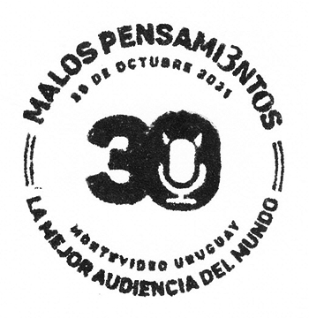 Logo de Malos Pensamientos - 30 años