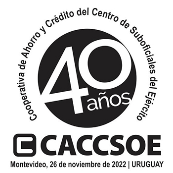 Logo de los 40 años de CACCSOE