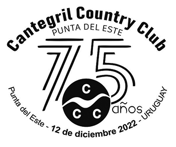 Logo de los 75 años del Cantegril Country Club