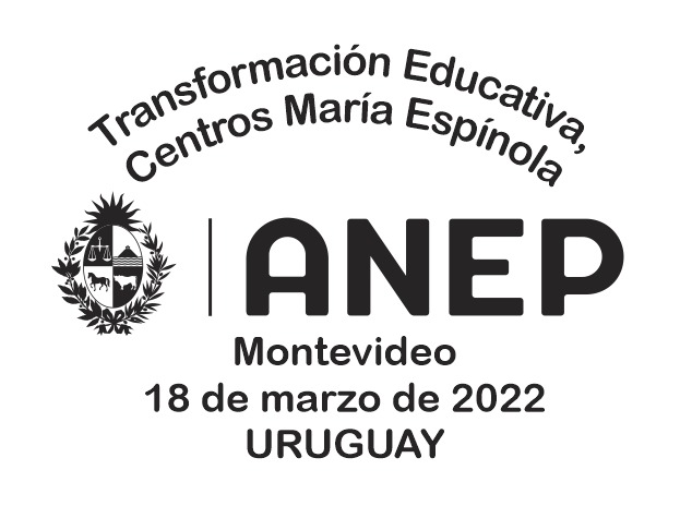 Escudo de Uruguay y logo de ANEP