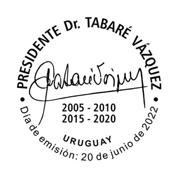 Firma del Dr. Tabaré Vázquez
