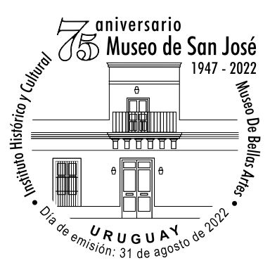 Ilustración de la fachada del Instituto Histórico y Cultural Museo de Bellas Artes de San José